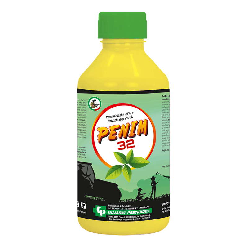 PENIM 32 -PENDIMETHALIN 30% + IMAZETHAPYR 2% EC - Herbicide PENIM 32 -PENDIMETHALIN 30% + IMAZETHAPYR 2% EC - Herbicide