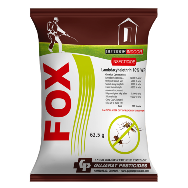 FOX - LAMBDACYHALOTHRIN 10% WP - Insecticide