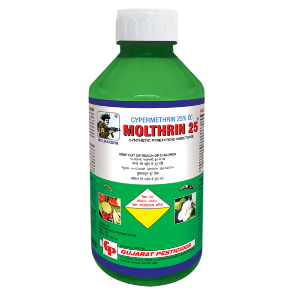 MOLTHRIN 25 - CYPERMETHRIN 25% EC - Insecticide