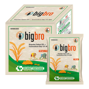 BIG-BRO - BISPYRIBAC SODIUM 20% + PYRAZOSULFURON ETHYL 15% WDG - Herbicide