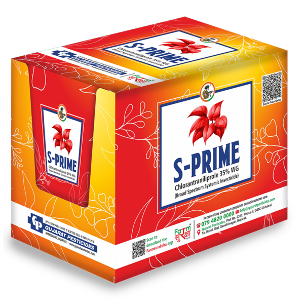 S-PRIME -CHLORANTRANILIPROLE 35% WG - INSECTICIDE